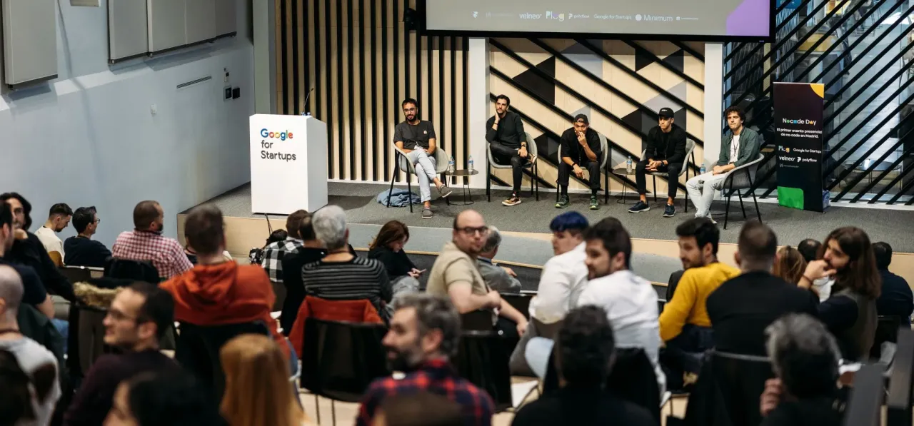 Panel a Google for Startups Madrid