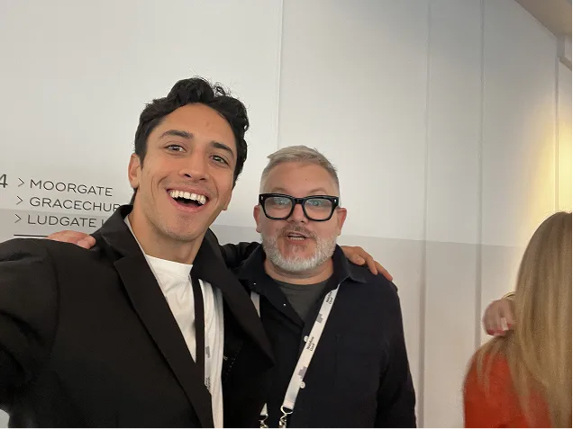Selfie con un altro Webflow Partner