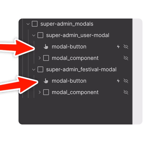 Webflow panel