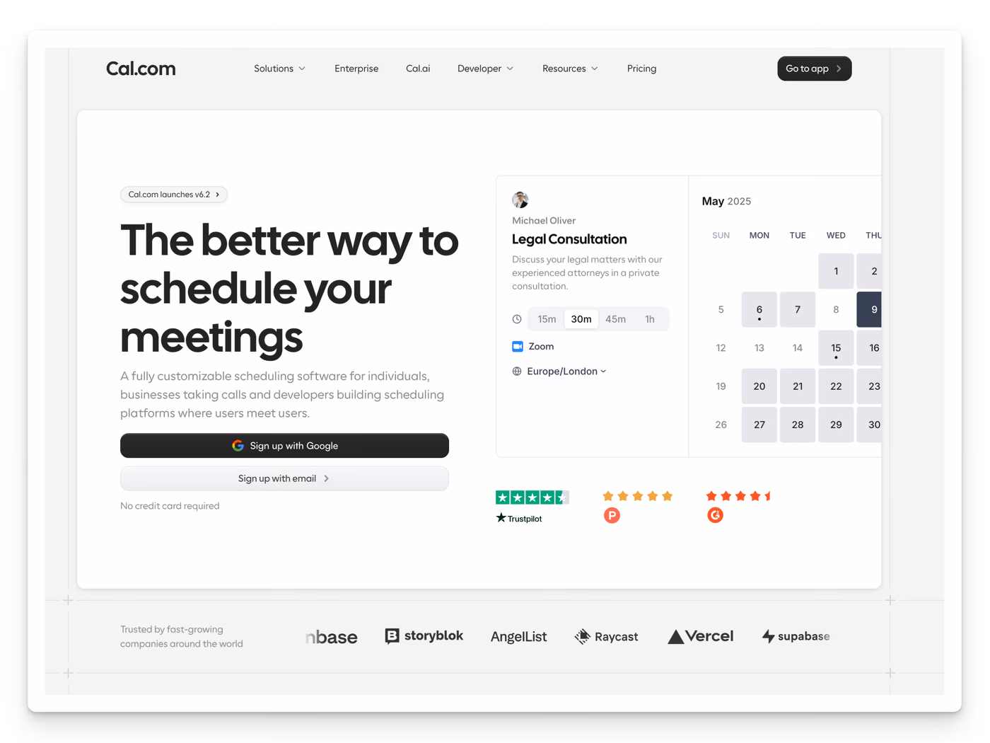 Cal.com Platform