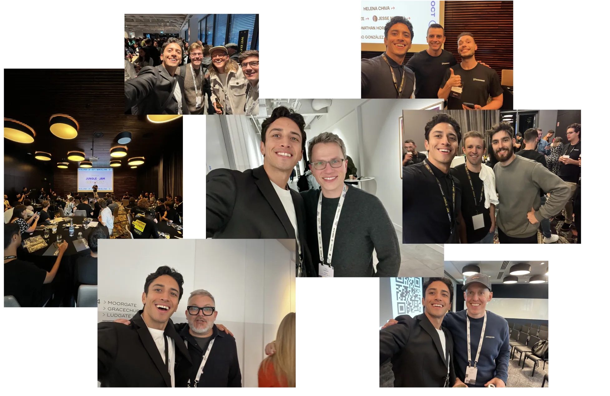 Nicola at Webflow events